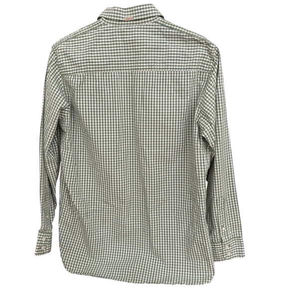 Timberland Men's Green Plaid Button Down Shirt Size M - Picture 3 of 10